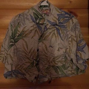 John galt/brandy Melville cropped Hawaiian shirt